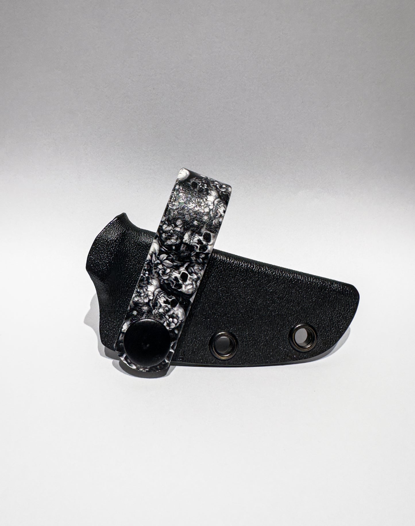 Belt Loop - Grey Skulls