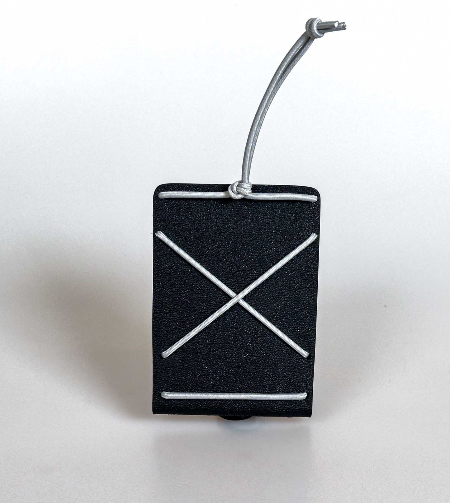 Bungee Mini Cardholder - Black and Gray