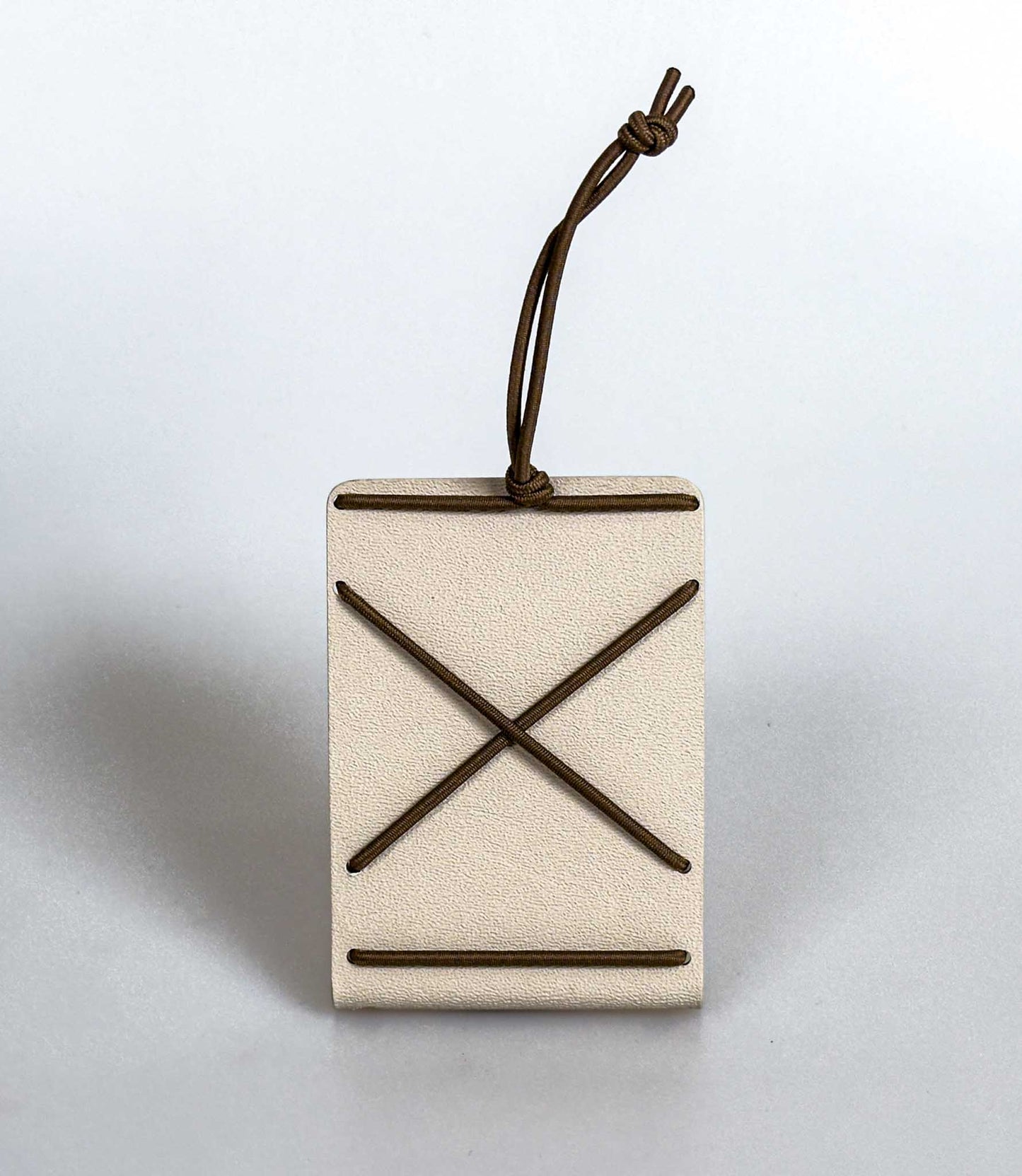 Bungee Mini Cardholder -Desert Tan and Coyote Brown