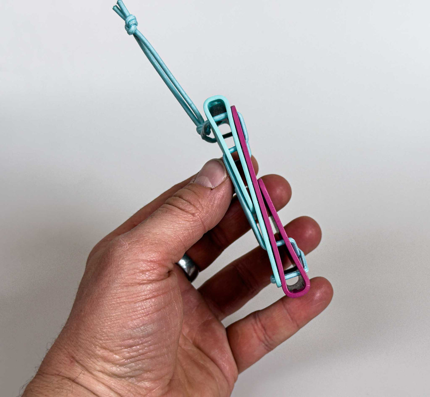 Bungee Mini Cardholder - Double Donut Warrior