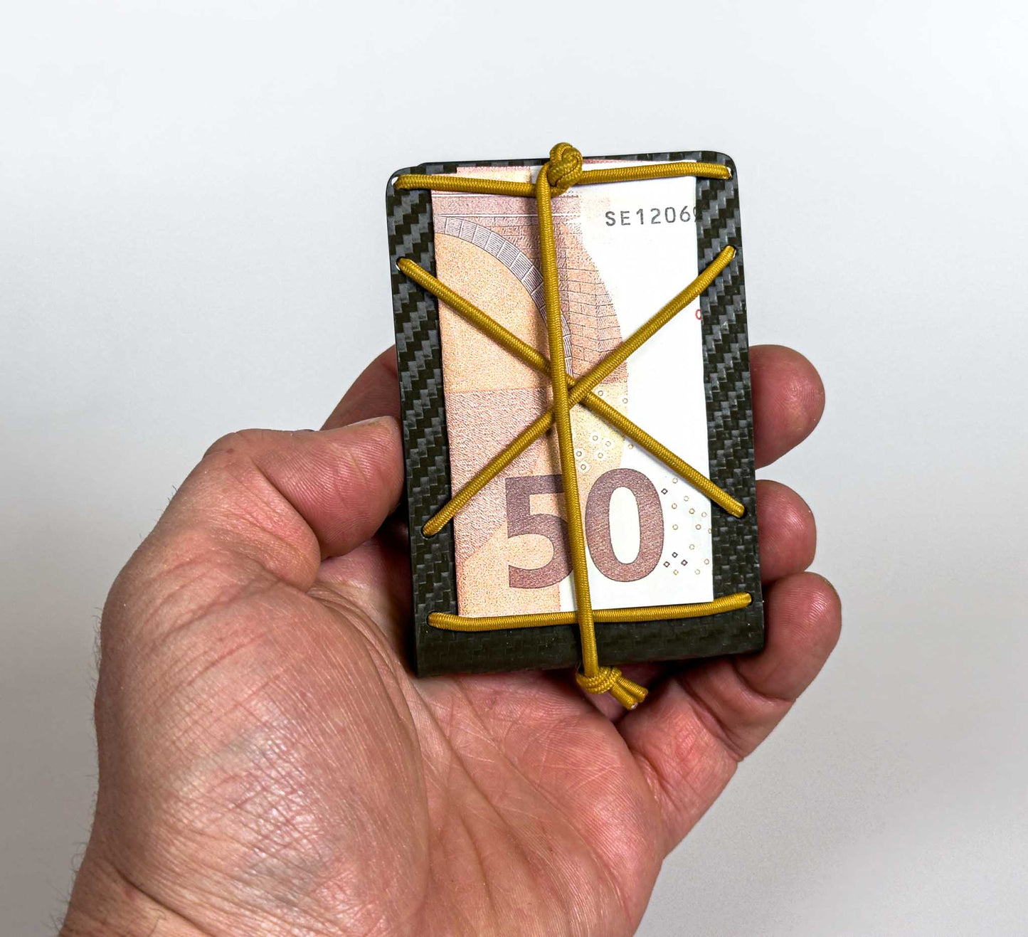 Bungee Mini Cardholder -Red and White (FCB)