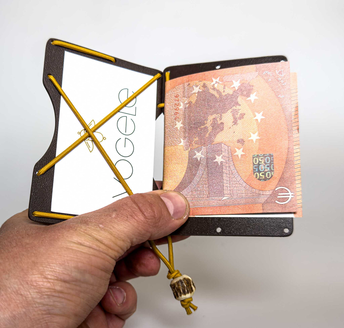Bungee Flip - Brown & Brass