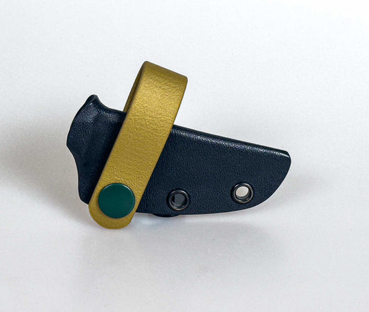 Belt Loop - Limited Edition | Brass - Green Dot