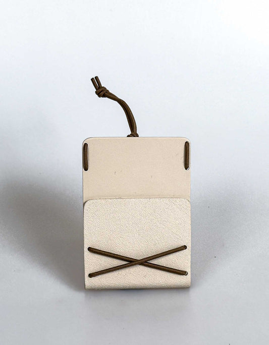 Bungee Mini Cardholder -Desert Tan and Coyote Brown