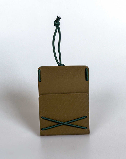 Bungee Mini Cardholder -Coyote Carbon and Darkgreen