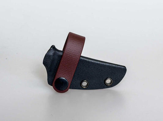 Belt Loop - Leather Style Brown